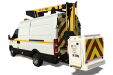 Van Hire Seaham - 12.5M Cherry Picker 3.5T - Van hire Seaham