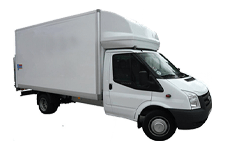 Van Hire Seaham - Ford Luton 3.5 ton Tail Box Lift Truck - Truck hire Seaham